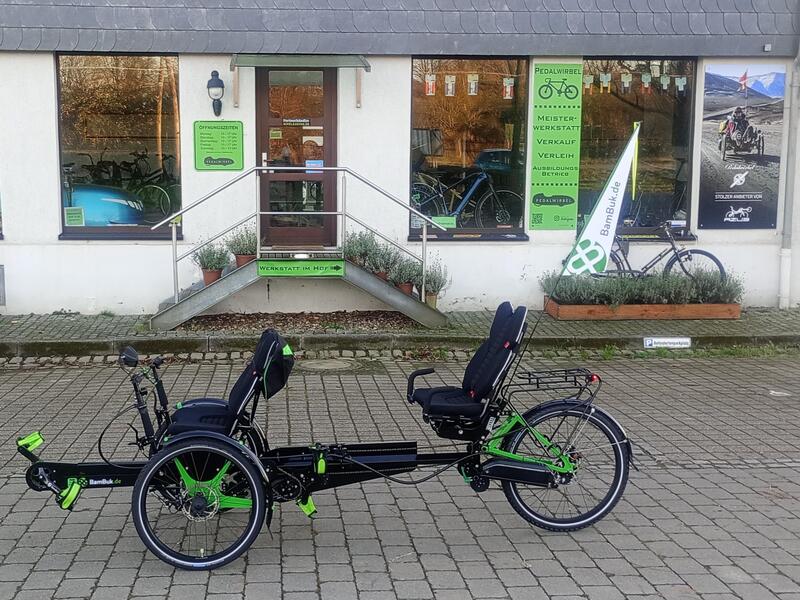 Bambuk-E-Trike-Tandem Bambuk-E-Trike-Tandem