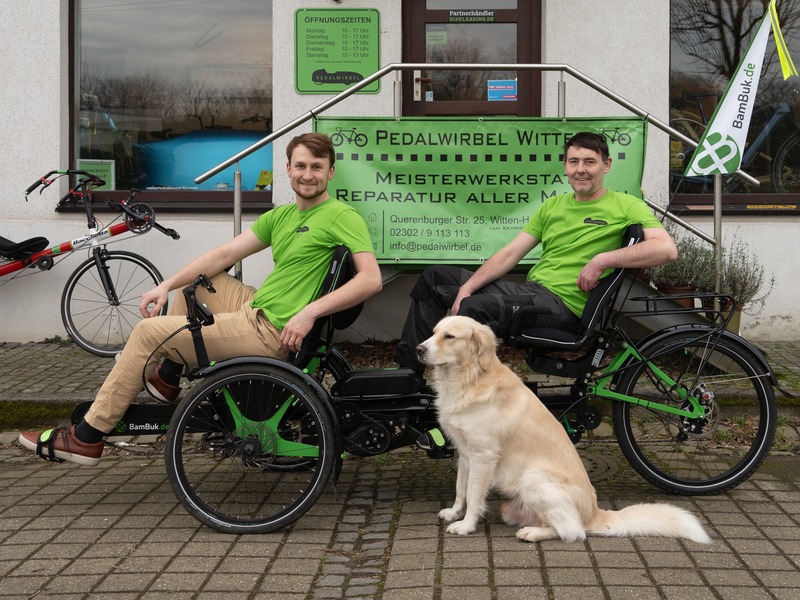 Bambuk-E-Trike-Tandem Bambuk-E-Trike-Tandem